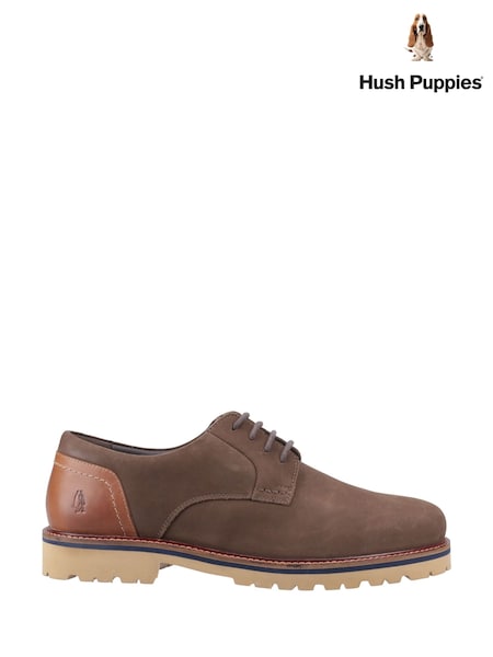 Hush Puppies Brown Lace Shoes (W04574) | €114
