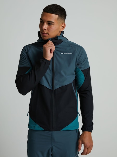 Monterrain Black Vault Woven Hoodie (W04627) | €111