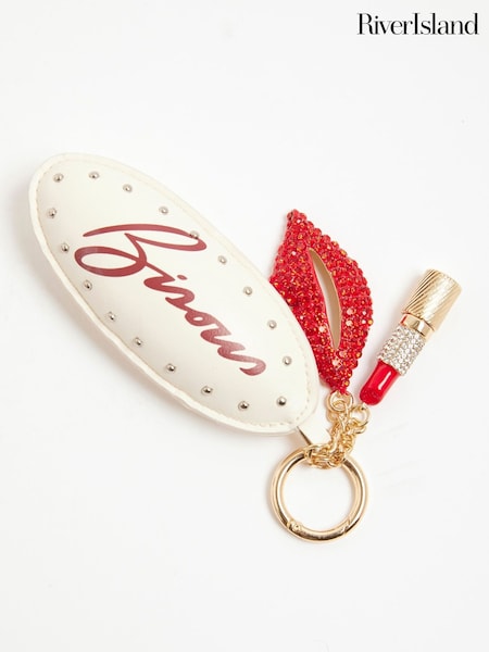 River Island Cream Nephthys Bisous Charm (W04834) | €27