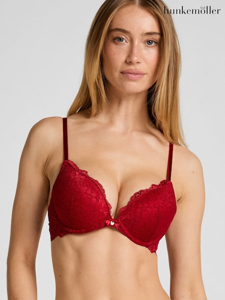 Hunkemoller Red Marine Padded Push-Up Underwired Bra (W05201) | 44 €