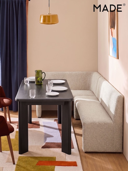 Made.com Corner Bench And Dining Table