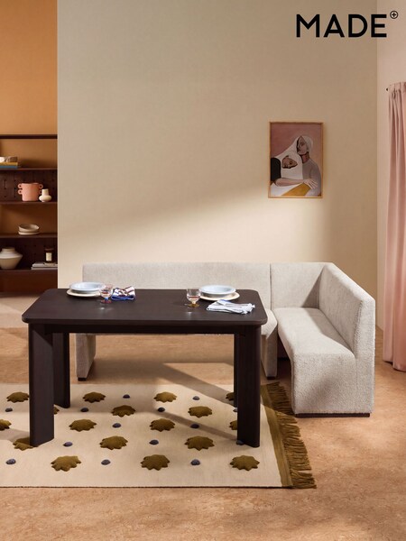 Made.com Corner Bench And Dining Table