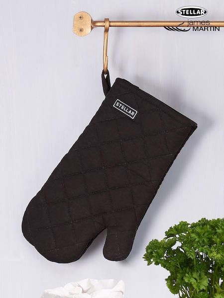 Stellar Black Grey Oven Gloves (W06036) | €10.50