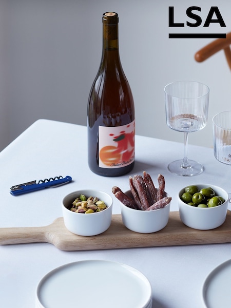 LSA International White Paddle L40cm Bowl Set (W06095) | €67