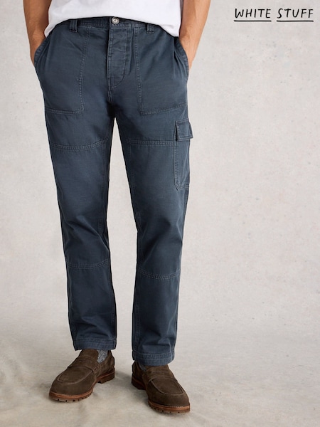White Stuff Blue Kemble Cargo Trousers (W06675) | R$ 590