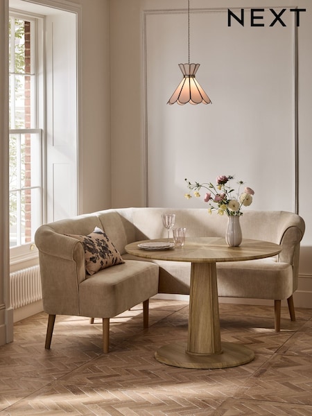 Ashford Corner Bench And Table Set