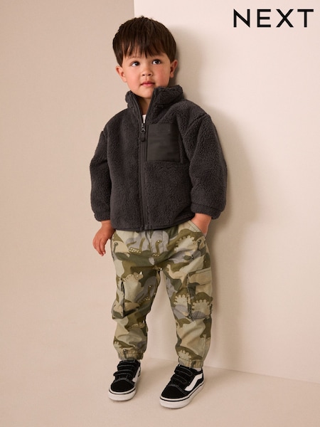 Camouflage - Lined Cargo Trousers (3mths-7yrs)