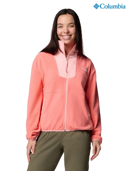 Columbia Pink Sequoia Grove Full Zip Fleece (W07180) | €83