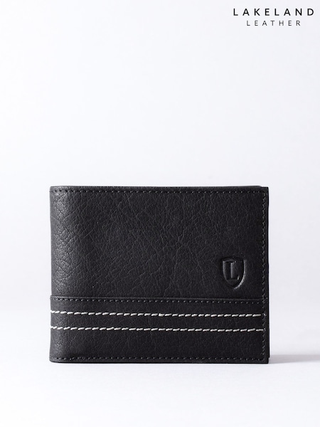 Lakeland Leather Black Keswick Leather Wallet (W07310) | €63