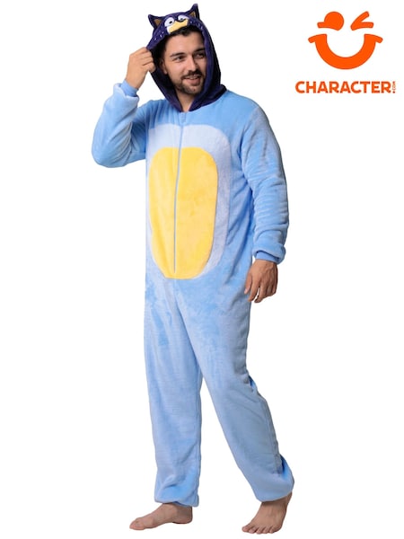 Character Bluey Bandit Mens Onesie With 3D Ears (W07323) | 68 €