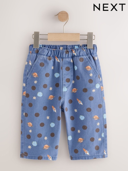Blue Space - Pull On Wide Trousers (3mths-7yrs)