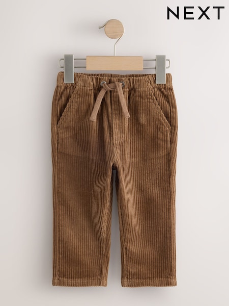 Tan Brown - Jumbo Corduroy Trousers (3mths-7yrs)