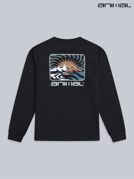 Animal Black Tommy Graphic UV Max T-Shirt (W07651) | €50