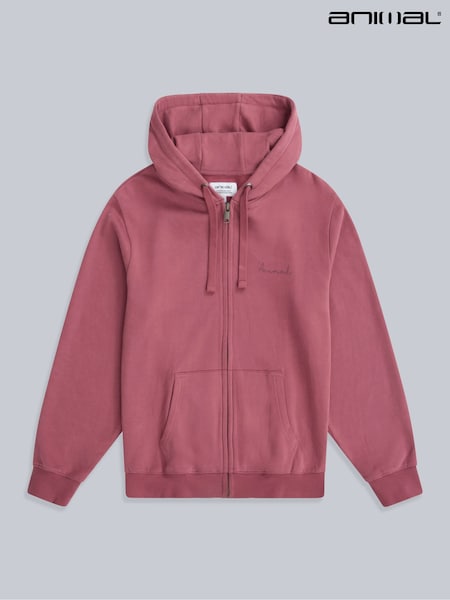 Animal Purple Maya Full-Zip Hoodie (W07811) | R$ 545