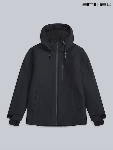 Animal Black Laxx Logo Snow Jacket (W08091) | €177