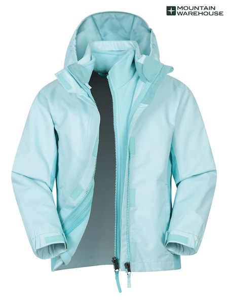 Mountain Warehouse Blue Lightning II  3 in 1 Waterproof Jacket (W08200) | €71