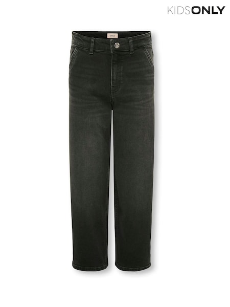 ONLY KIDS Loose Baggy Black Jeans (W08301) | ‏145 ر.ق.