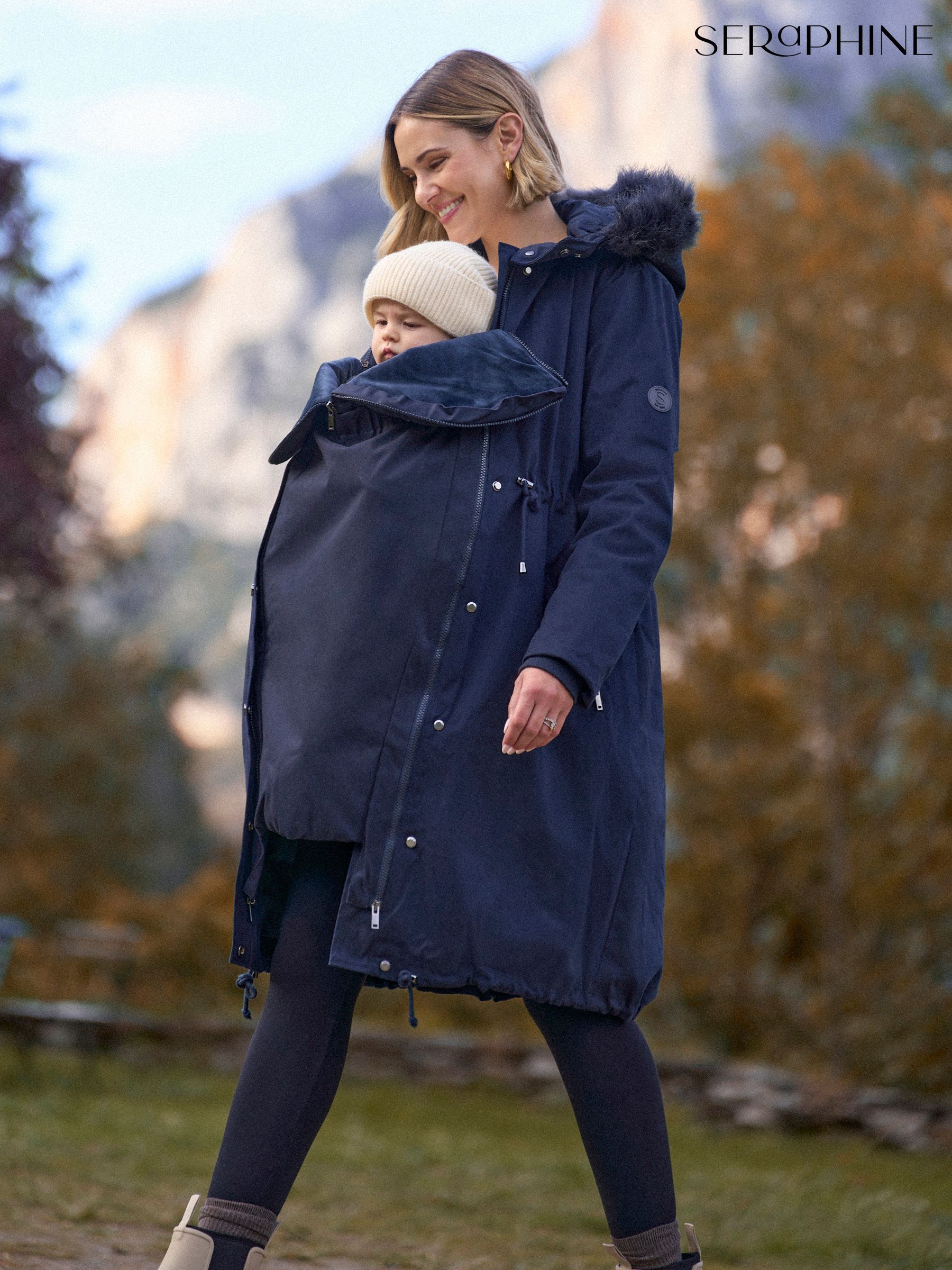 THE TOE PÂTÉ COLOR LONG COAT Blue /M LTS Tall Women's Cobalt Blue Belted Coat | Long Tall Sally