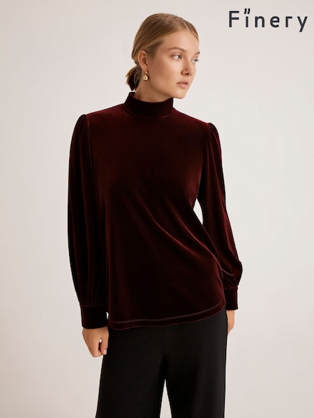 Finery Red Clementine Blouse (W08734) | 255 QAR