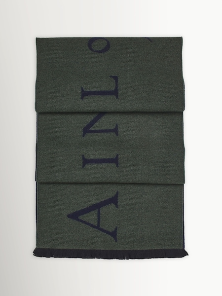 zelena - Aspinal of London Merino Scarf (W08987) | € 250