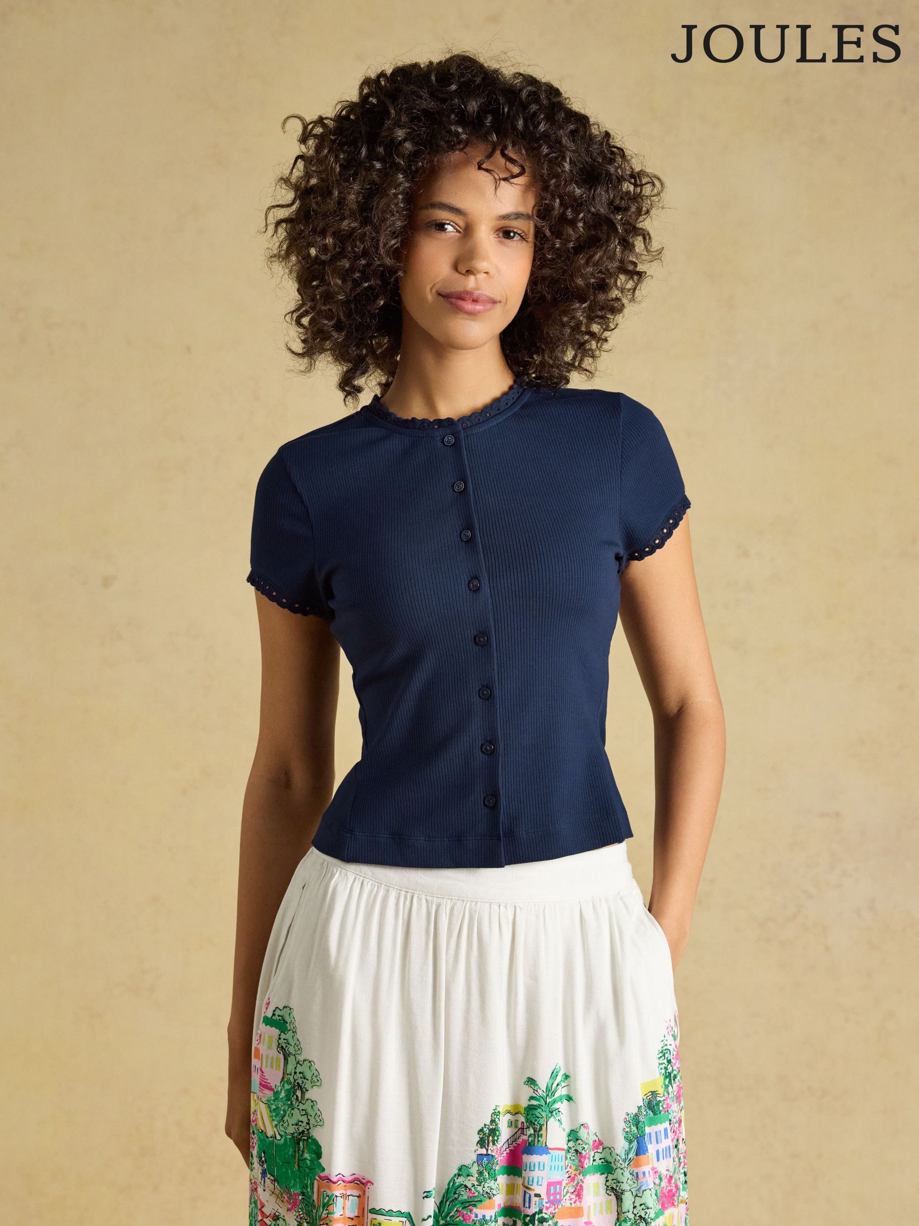 Buy Women's Tops Curve Button Down Online | Next USA