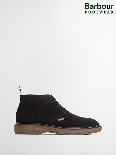 Barbour Black Blaine Suede Chukka Boots (W10699) | €184.50