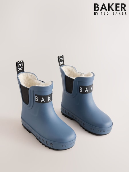 Mavi - Baker By Ted Baker Faux Fur Lined Welly Boots
