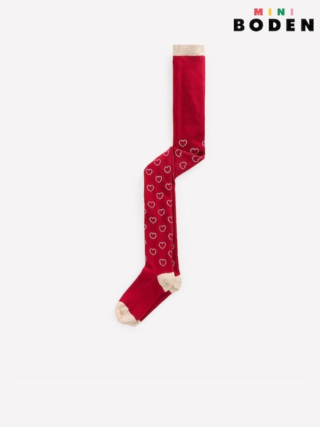 Boden Red Twinkle Tights (W11117) | €18.50 - €21.50