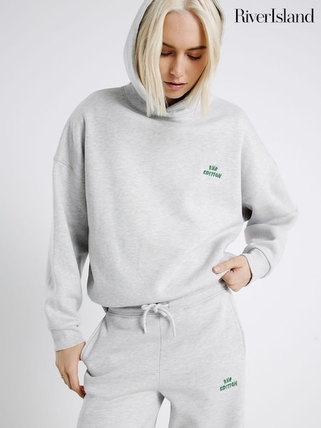 River Island Grey Edition Hoodie (W11268) | OMR26