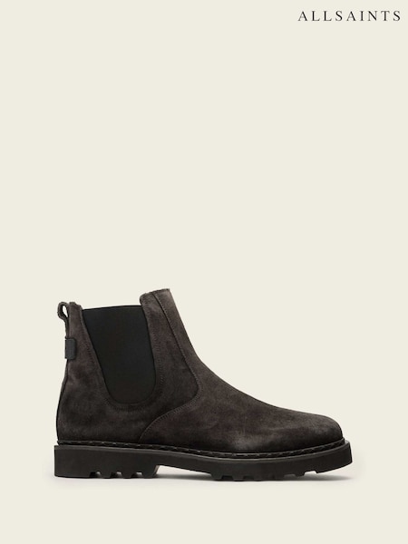 AllSaints Grey Skiff Chelsea Boots (W11552) | AED1,159