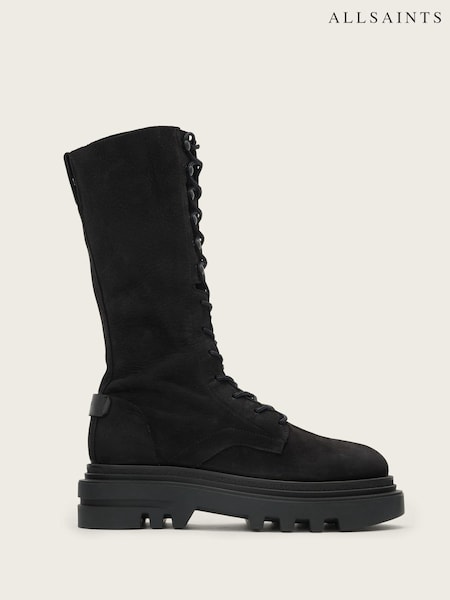 AllSaints Black Jay Boots (W11558) | €423