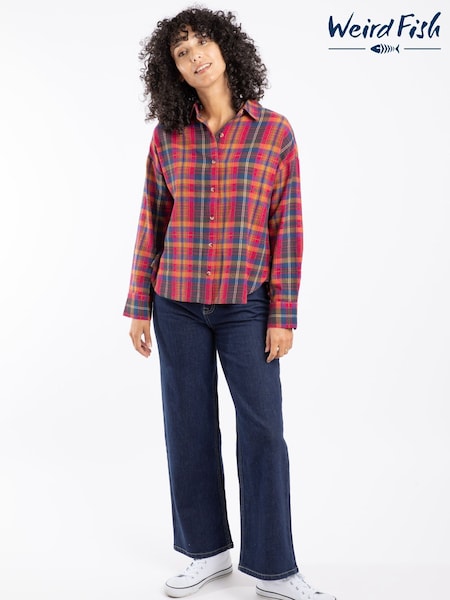 Rosa - Weird Fish Lynsky Brushed Check Shirt (W12081) | 85 €
