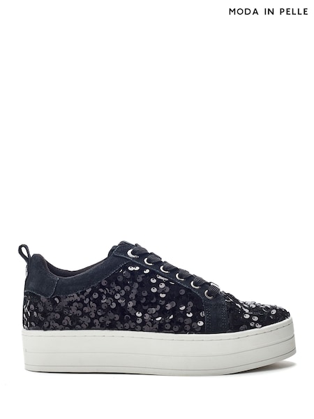 Moda in Pelle Buttercupp Sequin Chunky Trainers (W12609) | 126 €