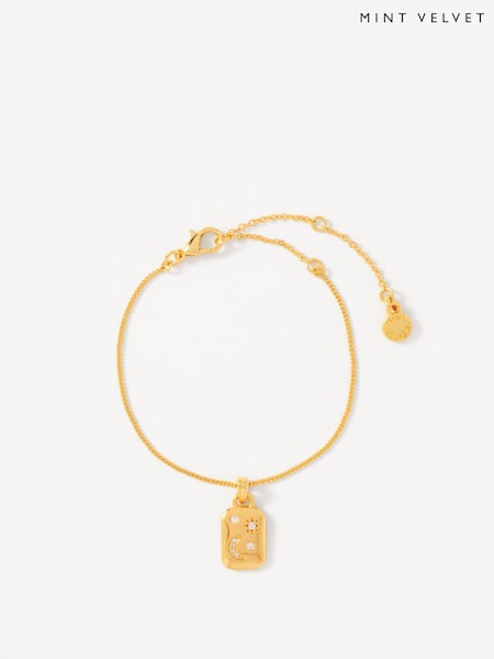 Mint Velvet Gold Plated Star Bracelet (W12788) | €50