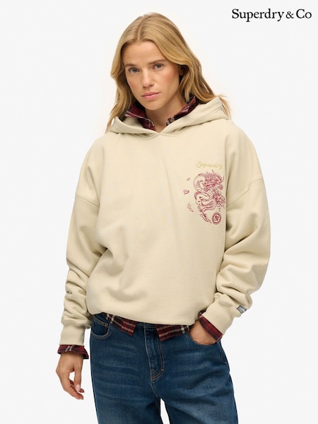 Superdry Nude Tokyo Narrative Oversized Hoodie (W12861) | €80