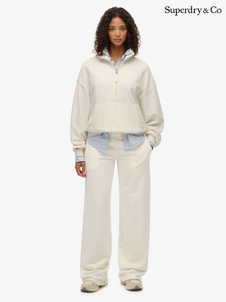 Superdry White Studios Half Zip Sweat Top (W12991) | €72