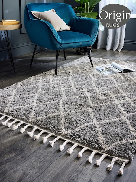 Origin Rugs Grey Casablanca Rug (W13035) | €78 - €241