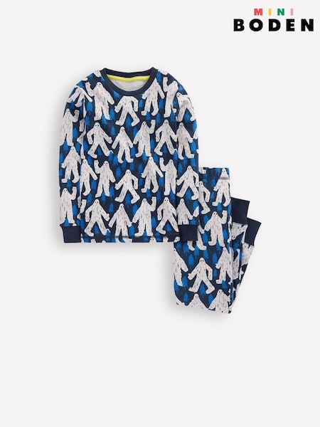 Boden Black Snug Glow-In-The-Dark Pyjamas (W13563) | €42 - €50