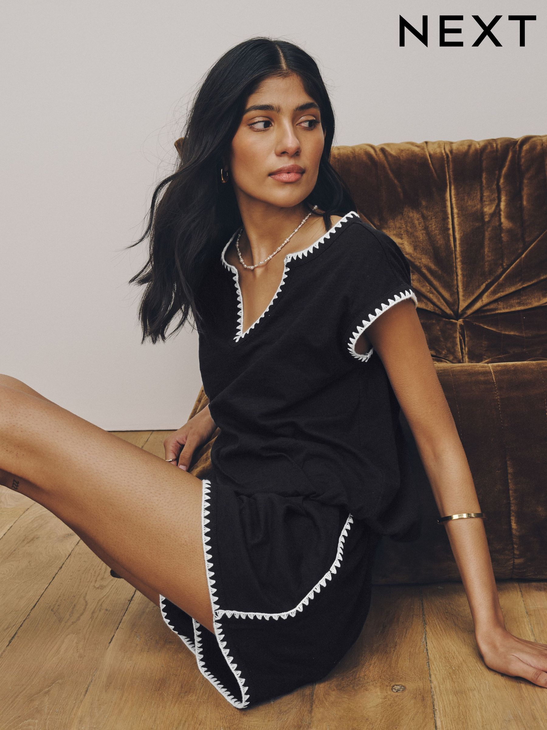 Buy Women's Tops Bubble Hem Online | Next USA