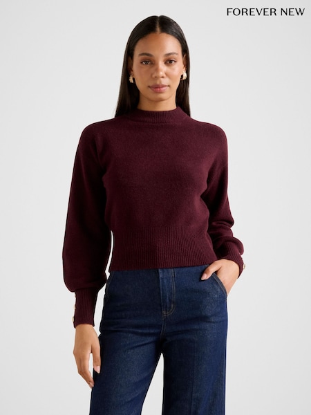 Forever New Purple Millie Crew Neck Sweater (W13952) | €69