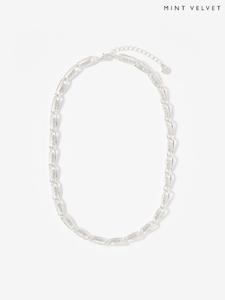 Mint Velvet Tone Pave Chain Necklace (W14132) | 35 €
