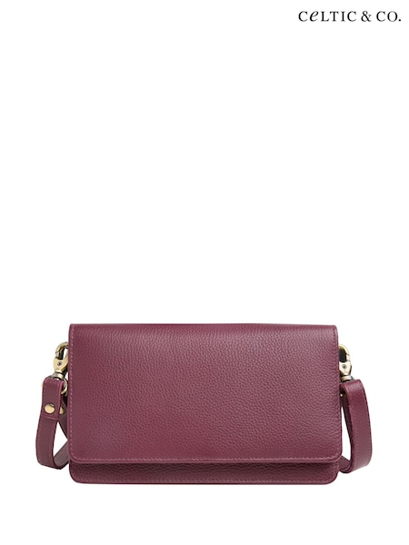 Celtic & Co Red Leather Phone Bag (W14766) | €95