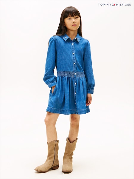 Tommy Hilfiger Embroidery Flower Shirt Dress (W15179) | 105 € - 121 €