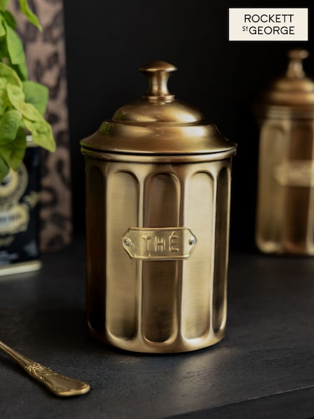 Rockett St George Apothecary Style Storage Tin