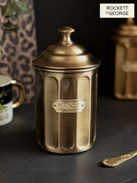 Rockett St George Apothecary Style Storage Tin