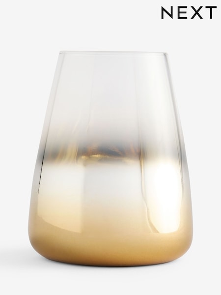 Set Of 4 Tapered Tumbler Glasses