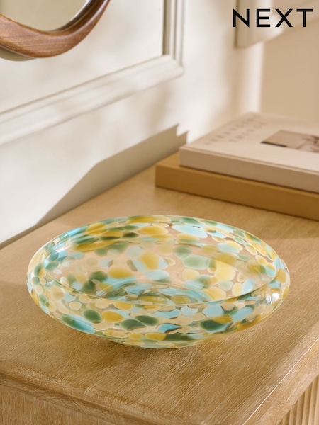 Confetti Glass Decorative Bowl