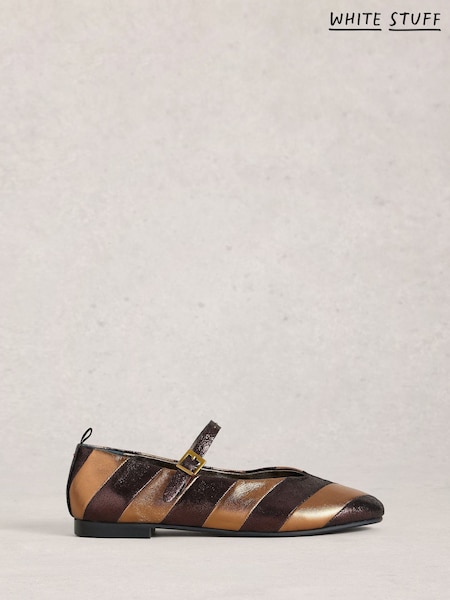White Stuff Jazz Mary Jane Ballerina Shoes (W16572) | kr1 370