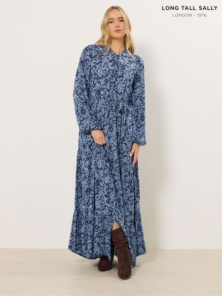 Long Tall Sally Ditsy Crinkle Tiered Maxi Dress (W16998) | ¥ 8,740