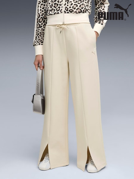 أبيض - Puma Wardrobe Essentials Relaxed Trousers (W17247) | ‏349 د.إ.‏